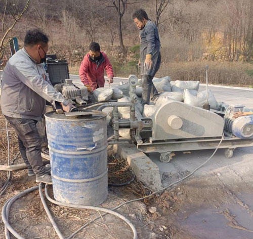 石河子乡路面下沉注浆